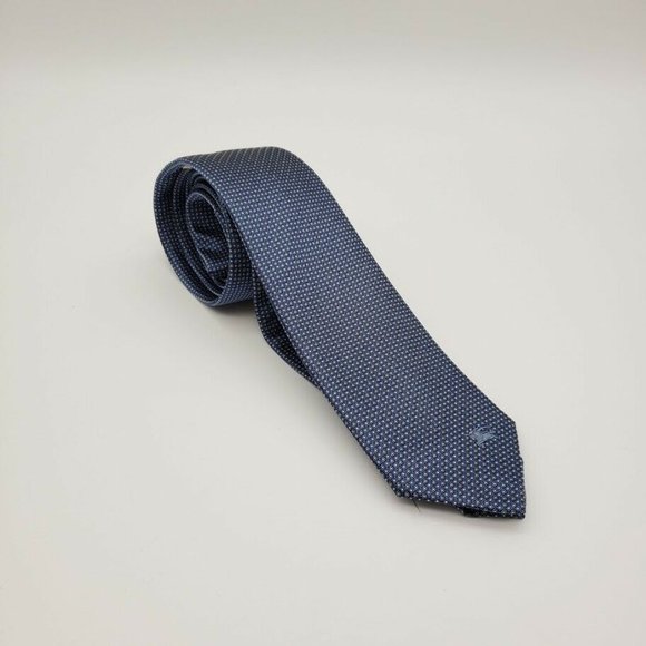Burberry Polka Dot Silk 2.75" Tie - Blue - Picture 1 of 3